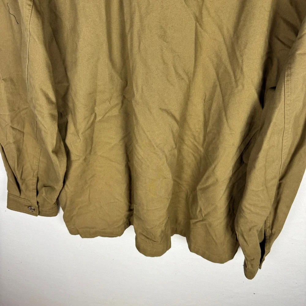 Mode‎ of One Mens Army Brown Cotton Button Up Shirt Jacket XXL 100188085MN